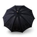 日傘（紺 / 半刺・菊）