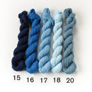 刺し子糸【青系統】（15番〜18番・20番）