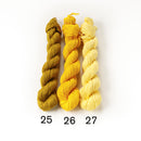 刺し子糸【黄系統】（25番〜27番）